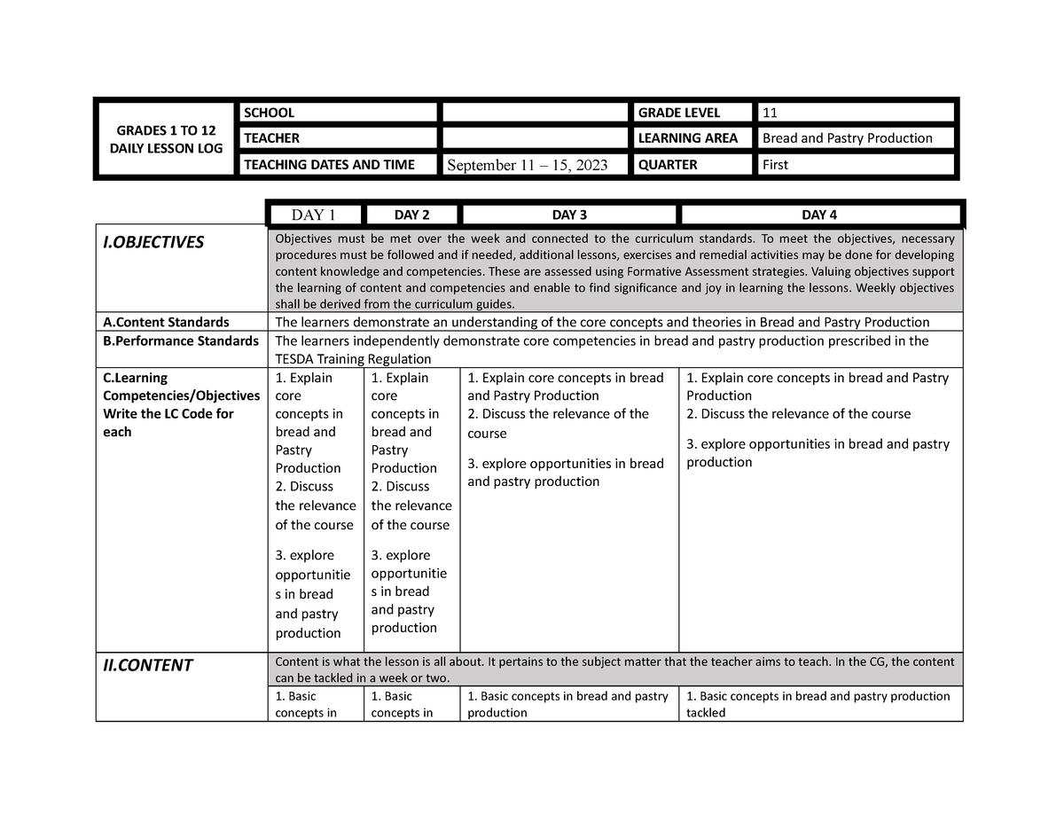 Dll Eapp 2 Docx Grade 1 To 12 Daily Lesson Log School 5550