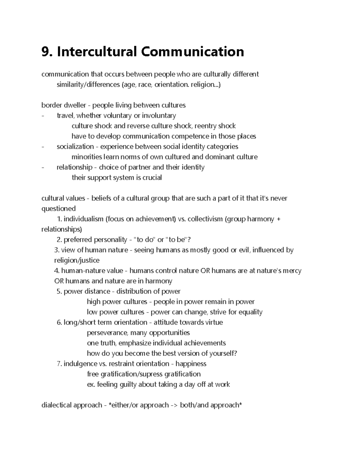 9. Intercultural Communication - 9. Intercultural Communication ...