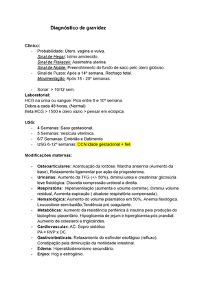 PROBABILIDADE DE GESTAÇÃO: SINAL DE PISKACEK