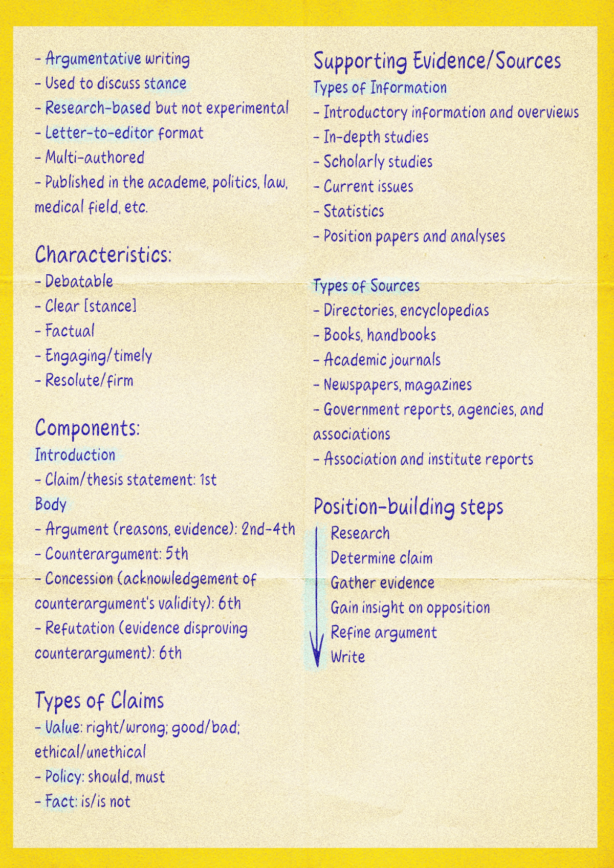 EAPP position paper - English for Academic and Professional Purposes ...