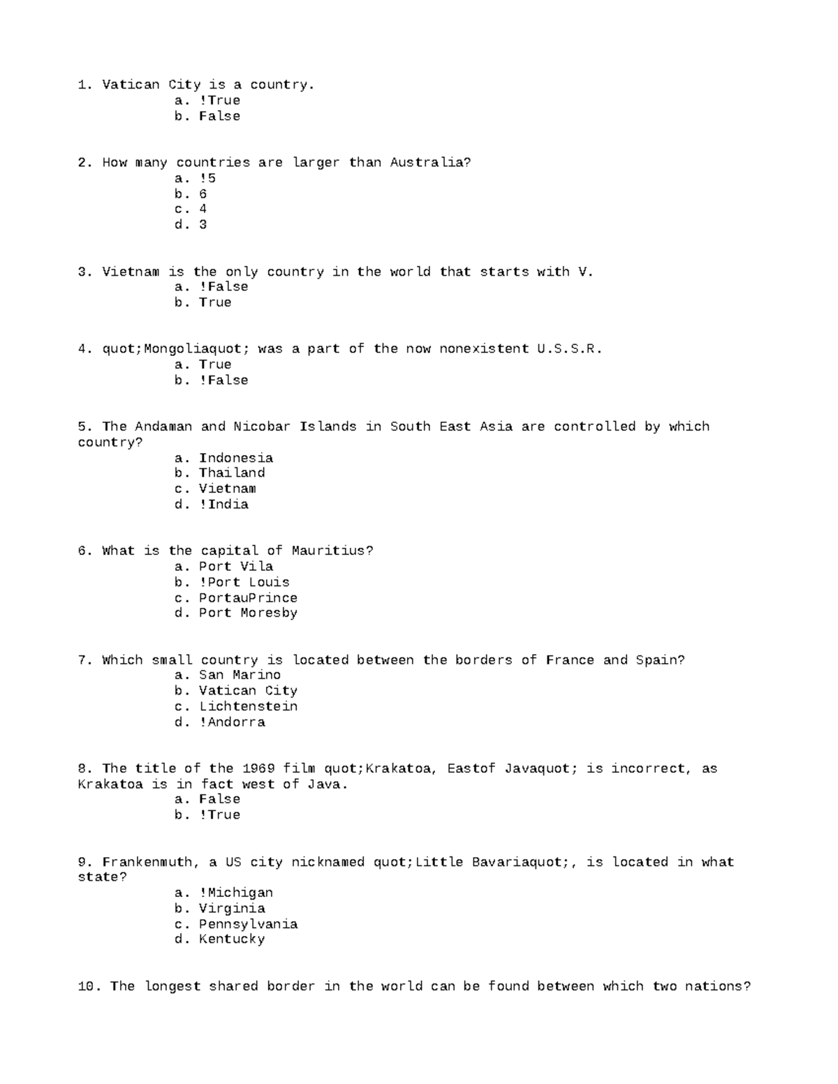 FIN135 lec notes 1 History of greek mythology Vatican City is a