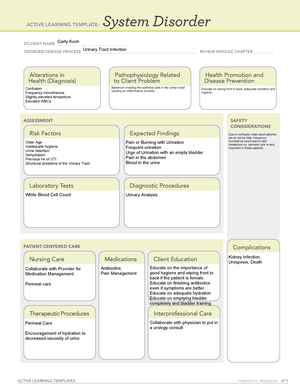 ATI ALT System Disorder- Acute on Chronic Kidney Injury - Alterations ...