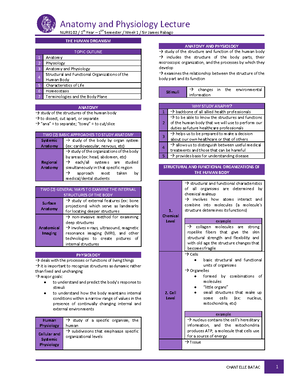 Anaphy Finals - Summary Anatomy and Physiology - DIGESTIVE SYSTEM What ...