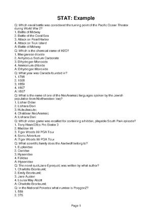 STAT221 Progress Report 9 - STAT: Quiz 1 What tool lends it039;s name ...