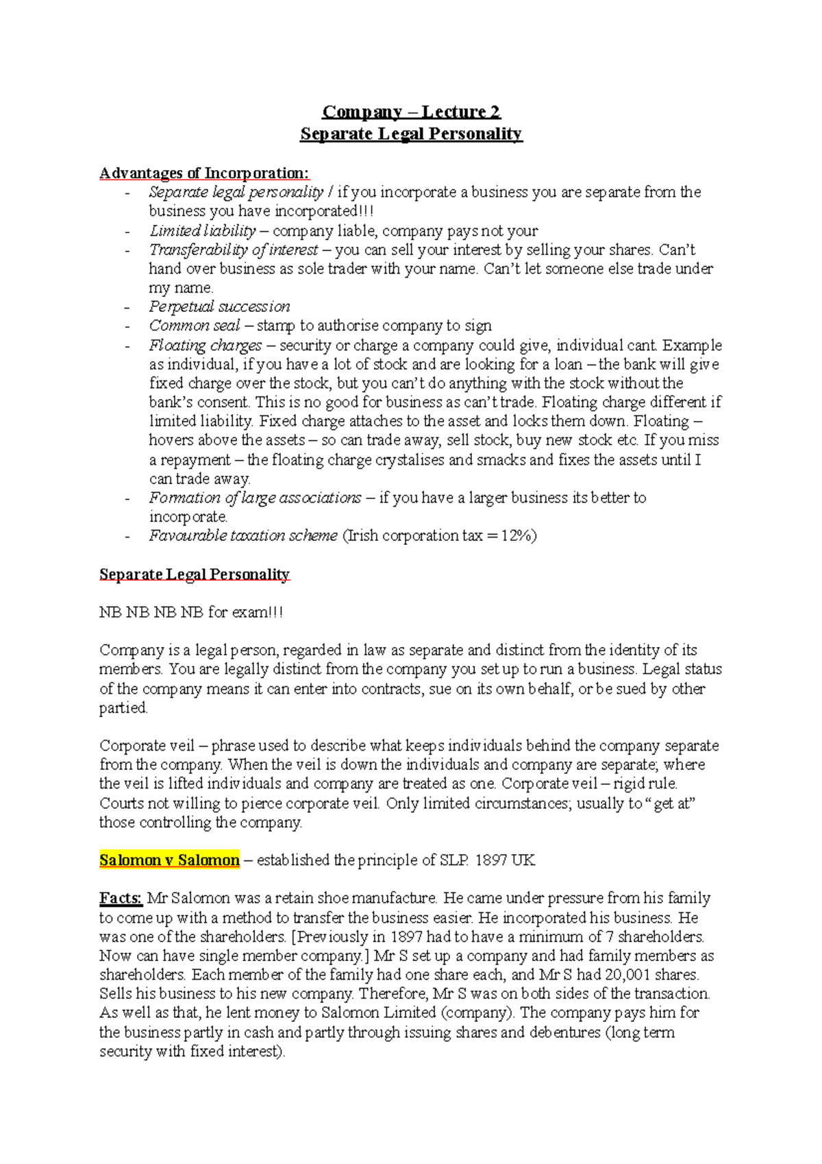 company-law-lecture-2-company-lecture-2-separate-legal