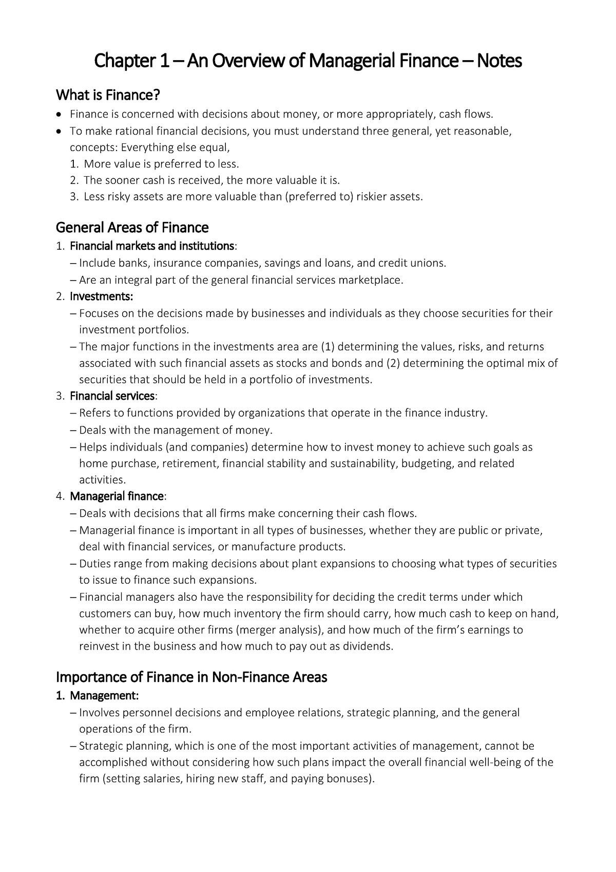 chapter-1-notes-chapter-1-an-overview-of-managerial-finance