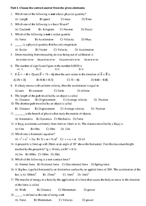 Physics Exit Exam Model 3 Time allowed - Physics Exit Exam Model 3 Time ...