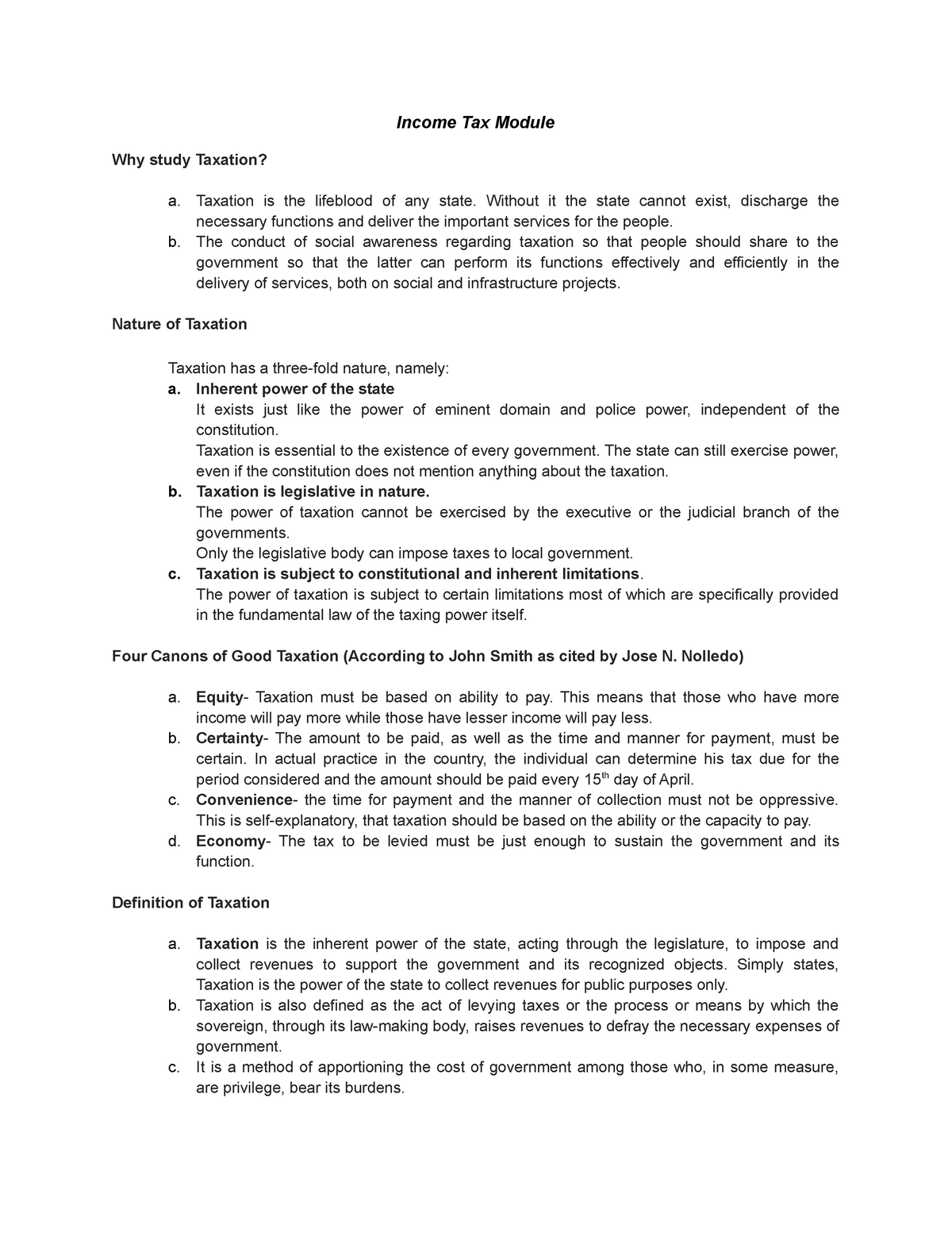 income-tax-notes-summaries-and-answers-income-tax-module-why-study