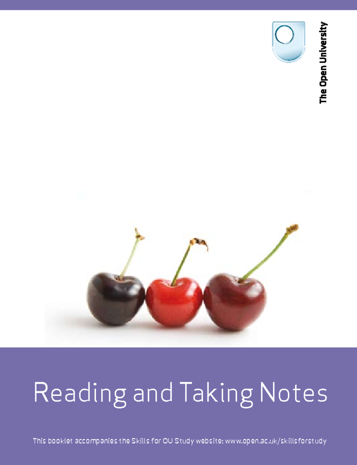 Reading and taking notes (OU skills for study) (Open University) (Z ...