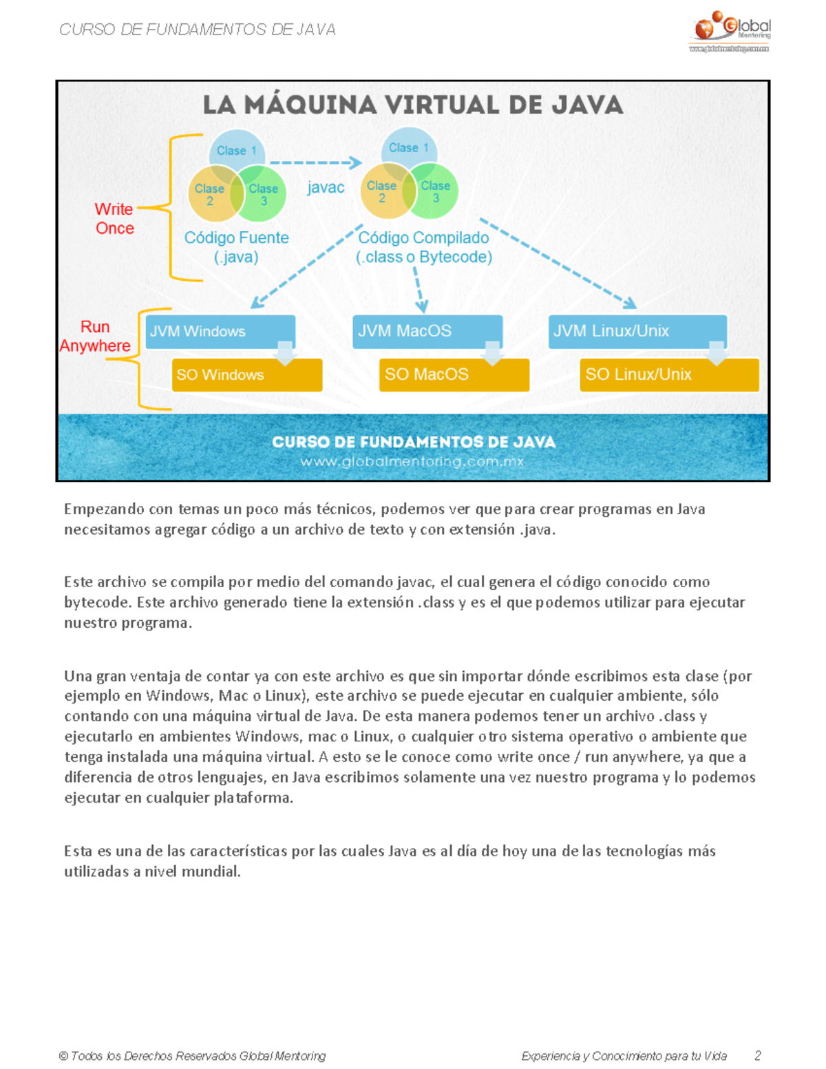 CFJ A Leccion 01 Introduccion Java c maquina virtual java - Empezando ...