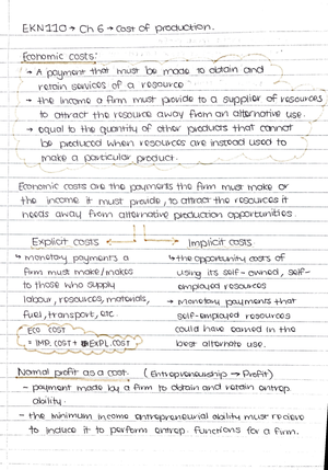 Economics Chapter 8 explanations And notes - Chapter 8 Wage ...