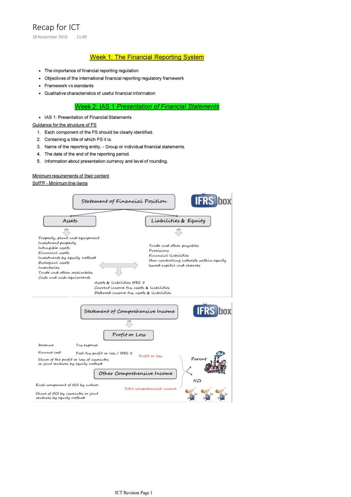 IAS Recap & Summaries - Lectures 1-7 - Warning: TT: Undefined Function ...