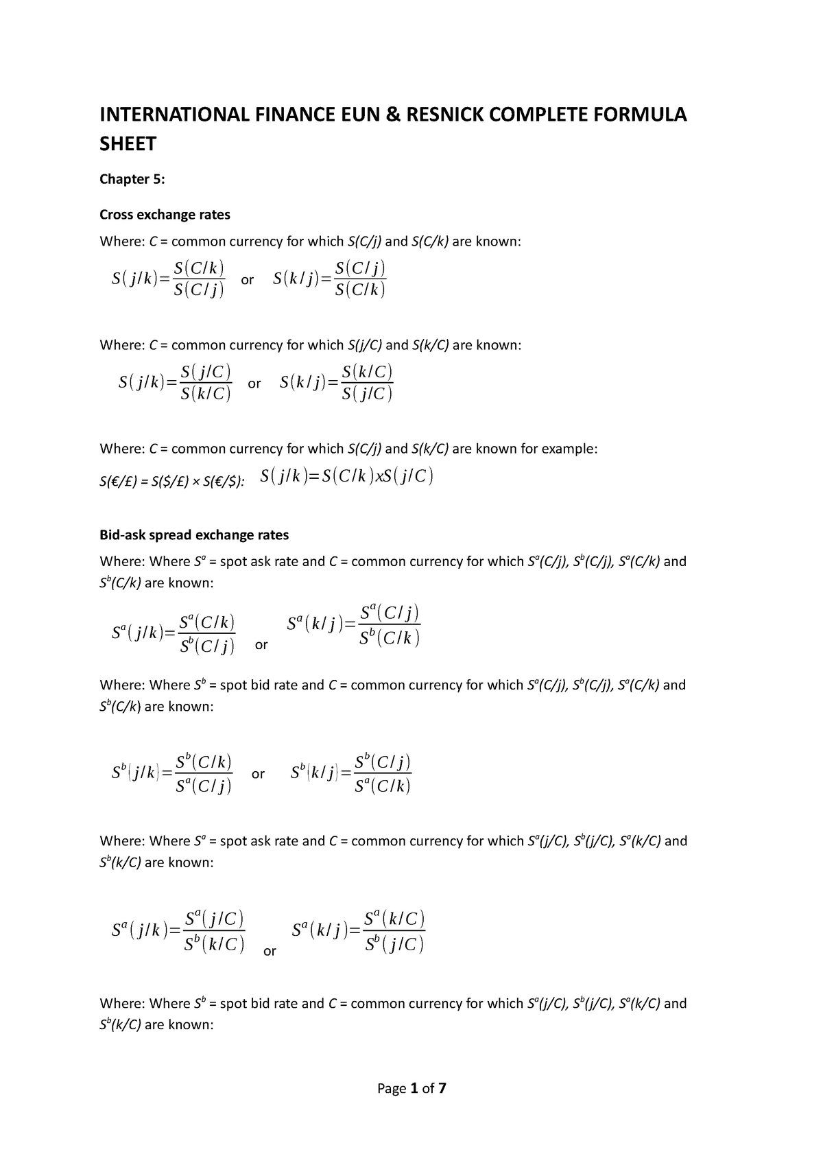 if-formula-sheet-12-nov-19-1-international-finance-eun-resnick