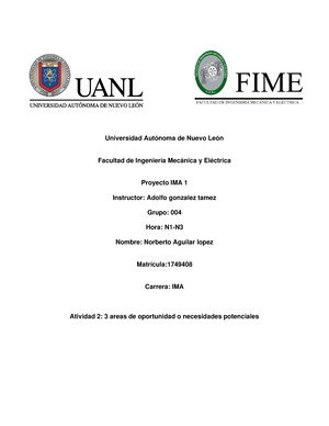 Actividad Fundamental 02 - UNIVERSIDAD AUT”NOMA DE NUEVO LE”N FACULTAD ...