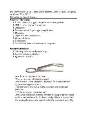 Orthodontics Key Points by Danesh - 1 ORTHODONTIC KEY POINTS Compiled ...