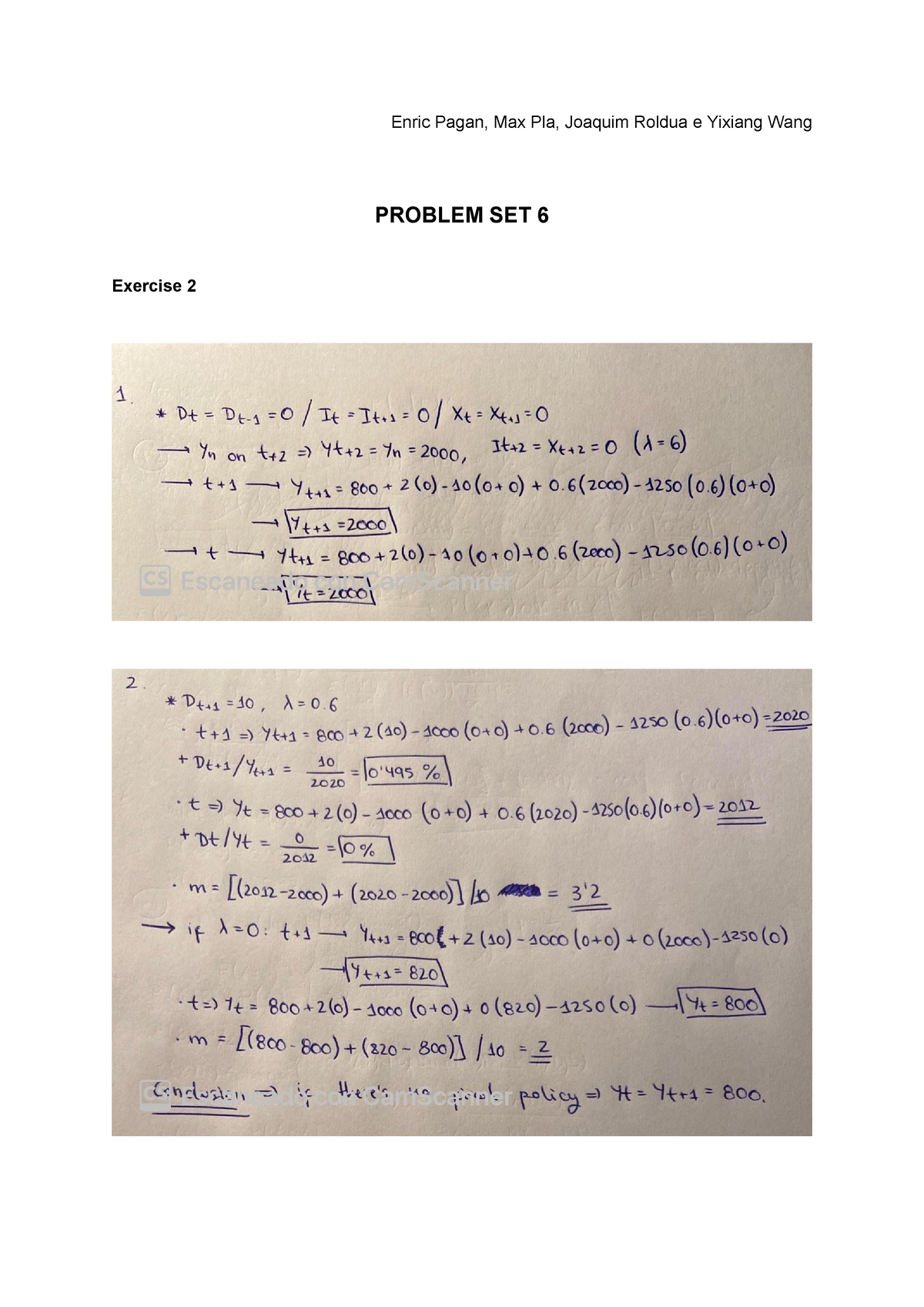 Problem Set 6 - PS6 - Enric Pagan, Max Pla, Joaquim Roldua E Yixiang ...