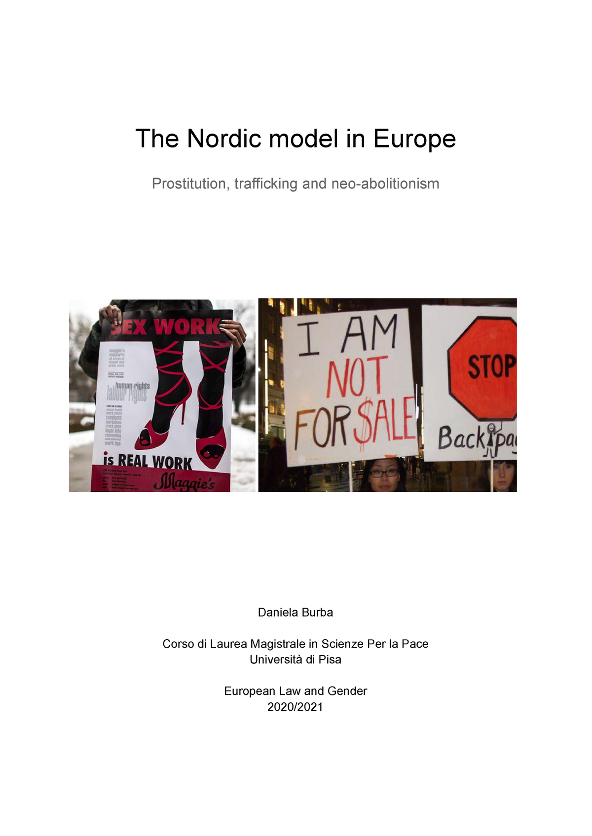 The Nordic Model In Europe Prostitution The Nordic Model In Europe Prostitution Trafficking 3793