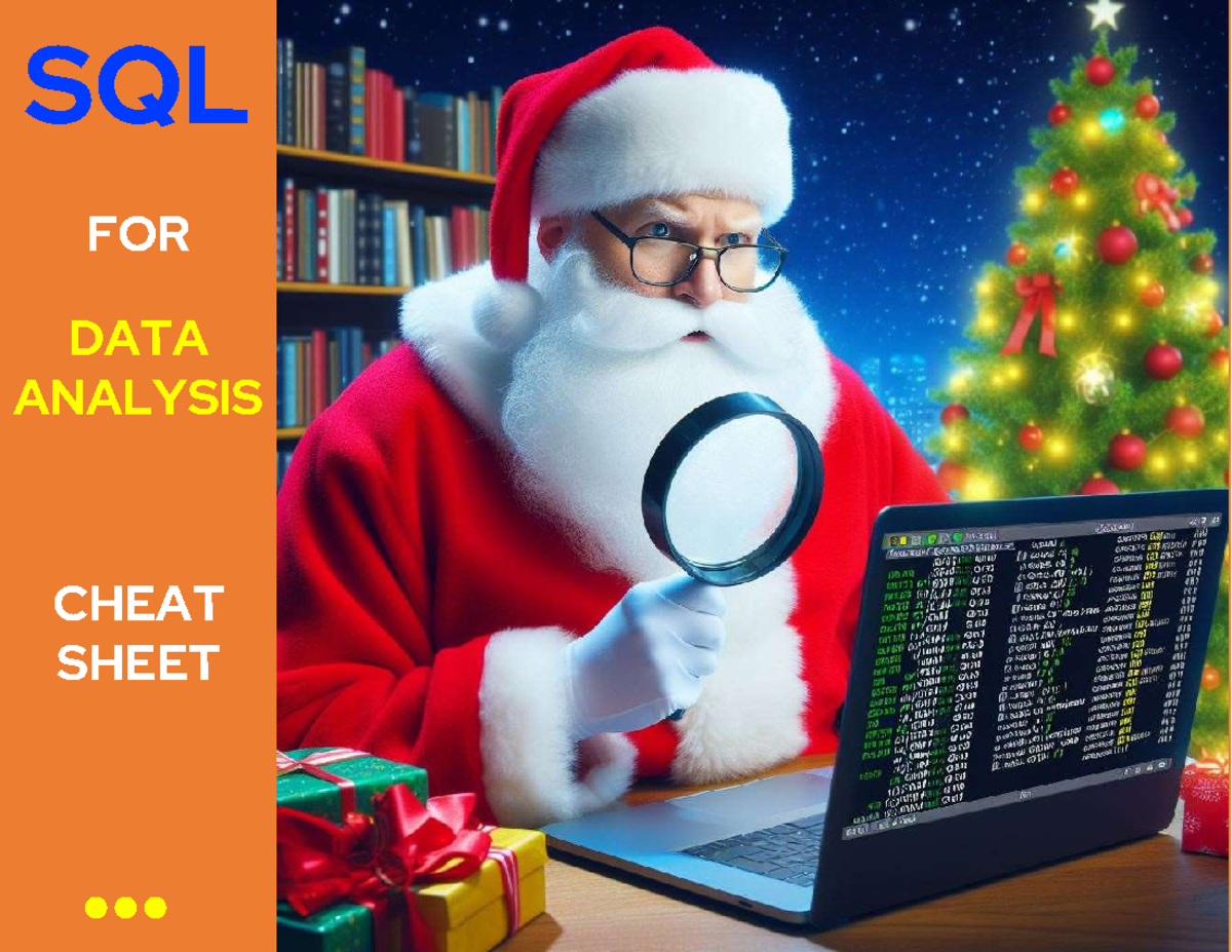 SQL for Data Analysis Cheat Sheet 1703570564 - merise, modèle entité ...