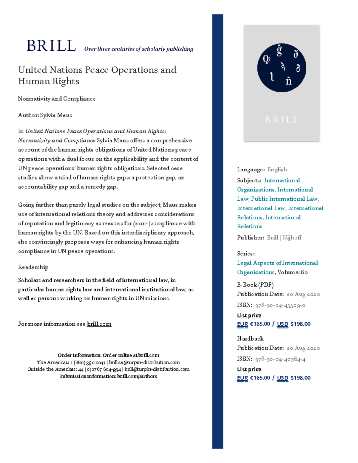 United Nations Peace Operations and Human - Selected case studies show ...