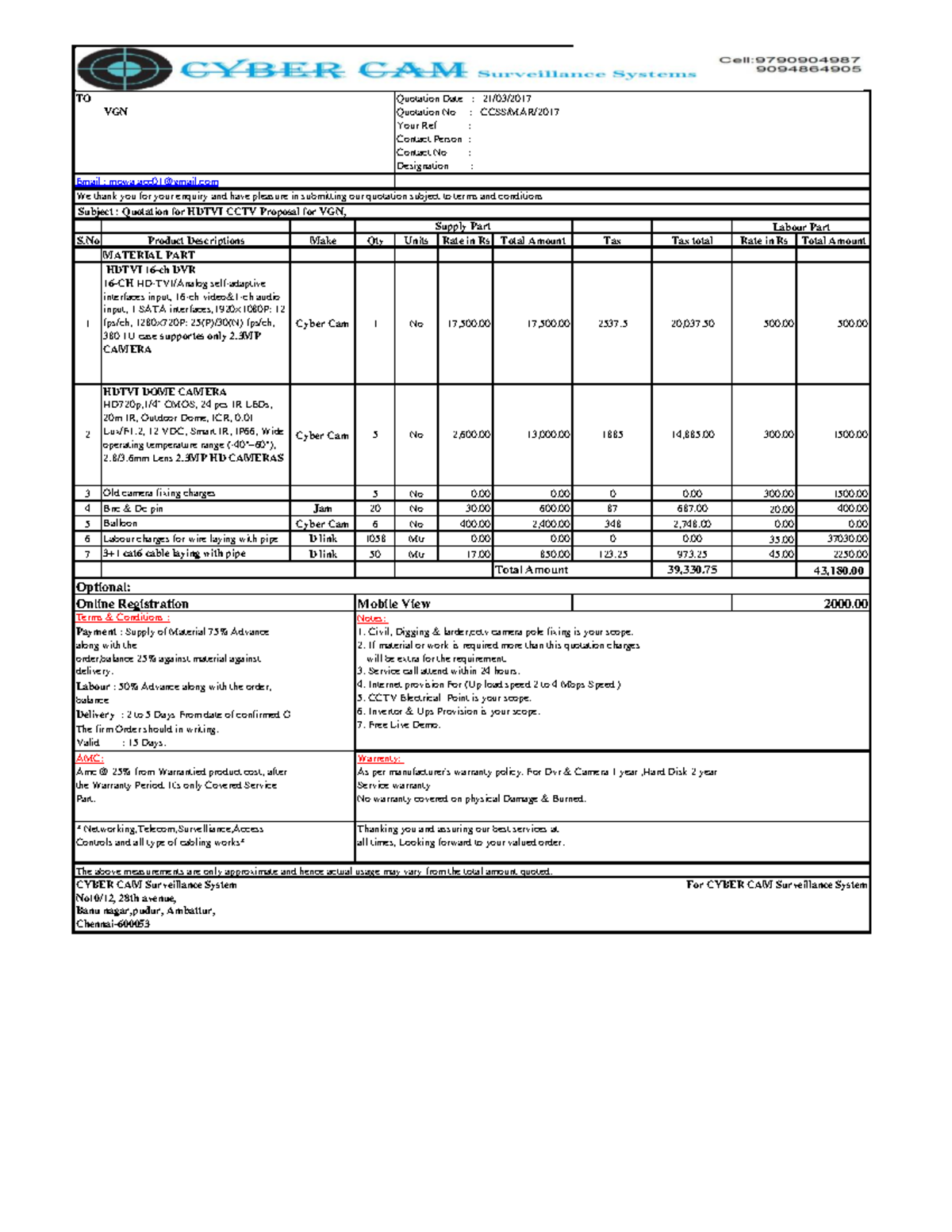 vgn-new-quotation-jyuuu-s-make-qty-units-rate-in-rs-total-amount