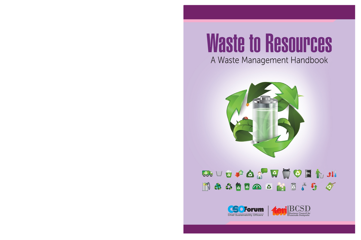 Waste Management Handbook - A Waste Management Handbook Waste To ...