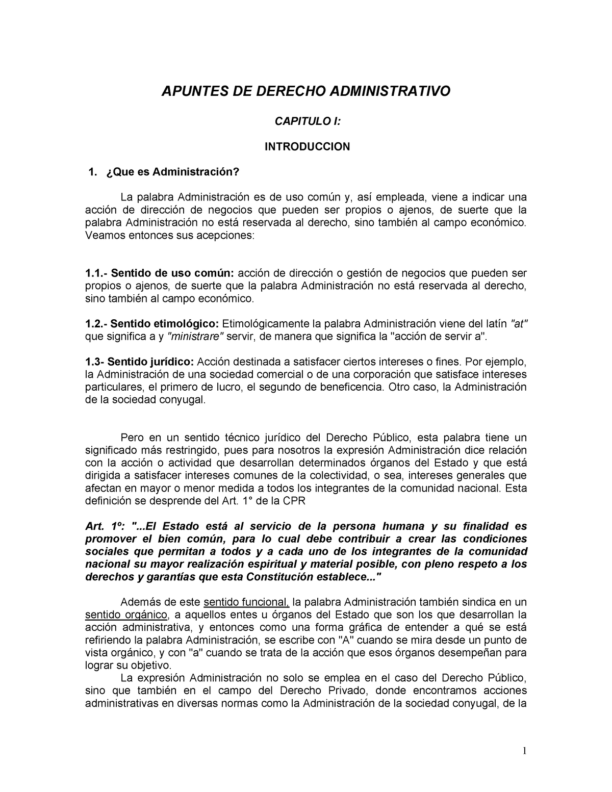 402634011 Apuntes 2019 Derecho Administrativo Docx - APUNTES DE DERECHO ...