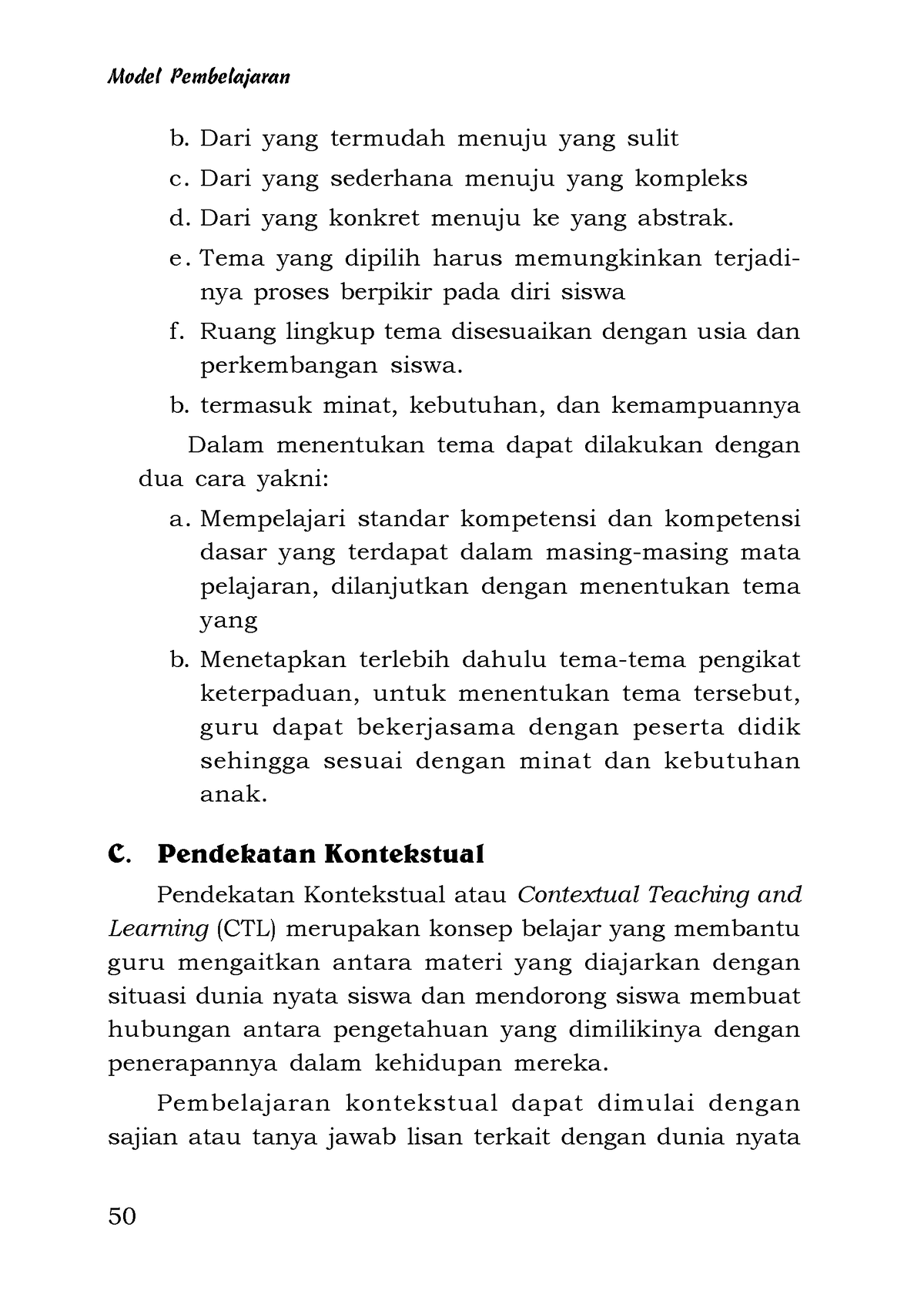 Model Pembelajaran-21 - 50 Model Pembelajaran B. Dari Yang Termudah ...