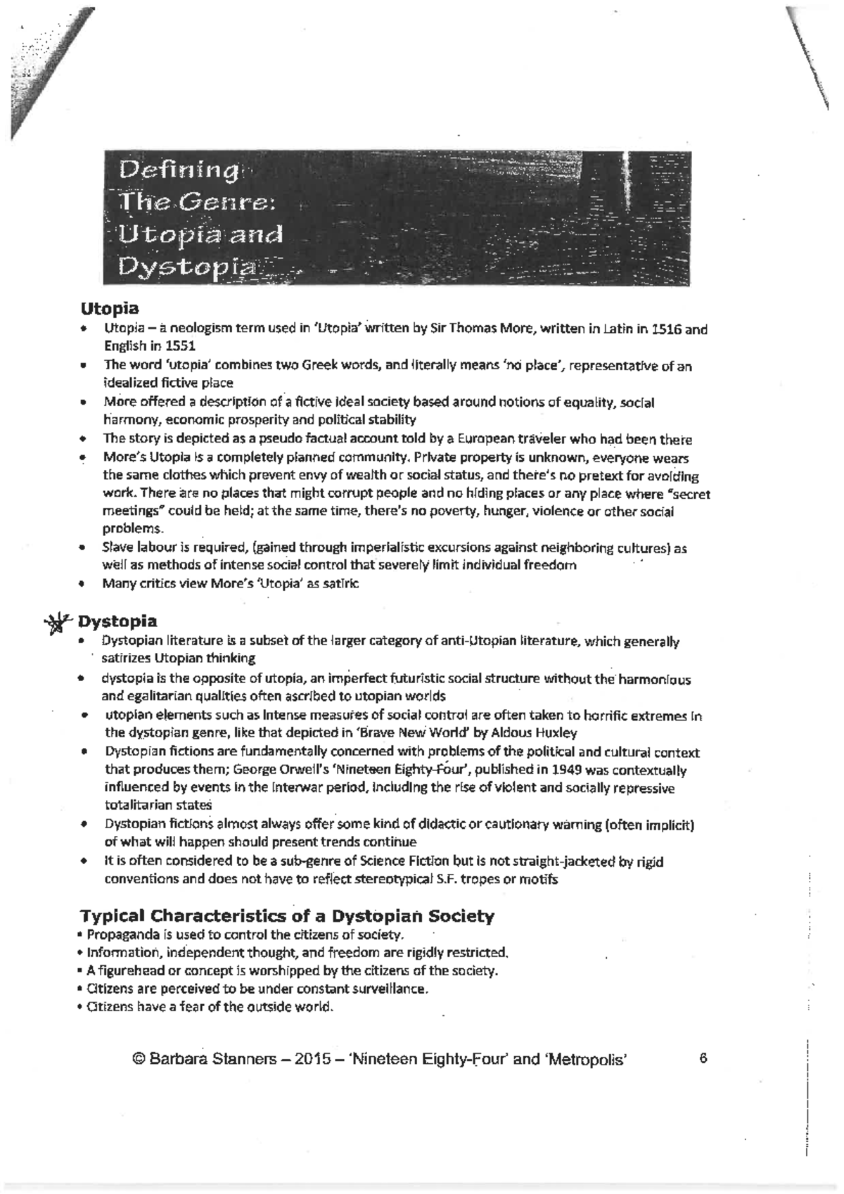1984 Notes - Path2202 - Studocu