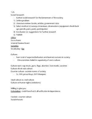 Social Science Inquiry - Intro - Social Science Inquiry Intro Sociology ...