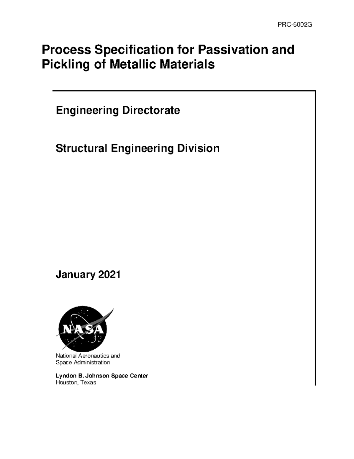 Prc5002 current materialpara aislamiento Process Specification for