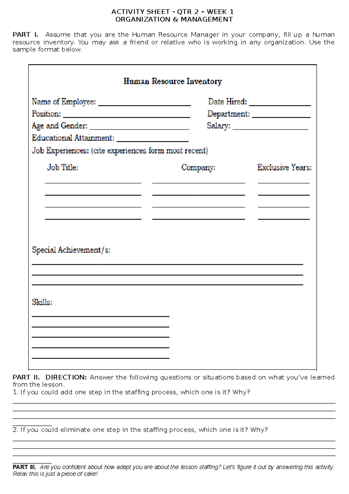 Activity Sheet - week 1 B - ACTIVITY SHEET - QTR 2 – WEEK 1 ...