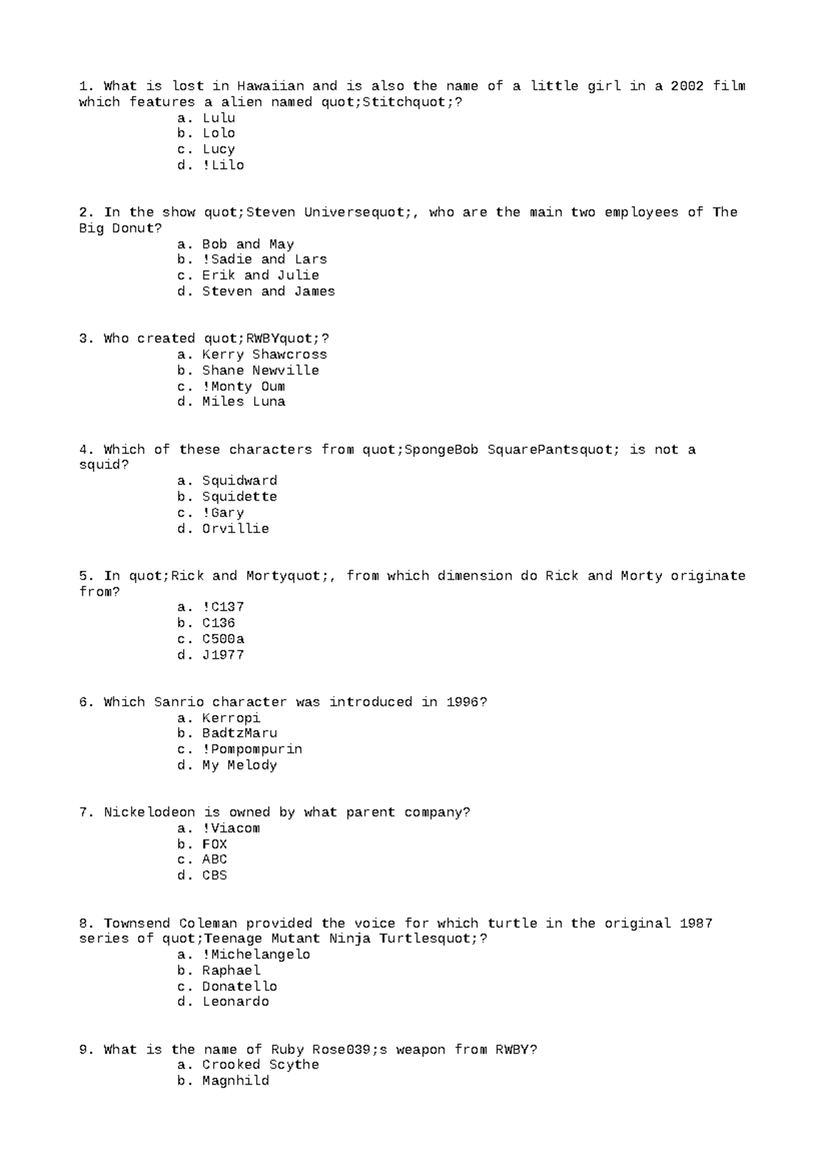 ASTR124 Exam Spring 2021 1 What is lost in Hawaiian and is also the