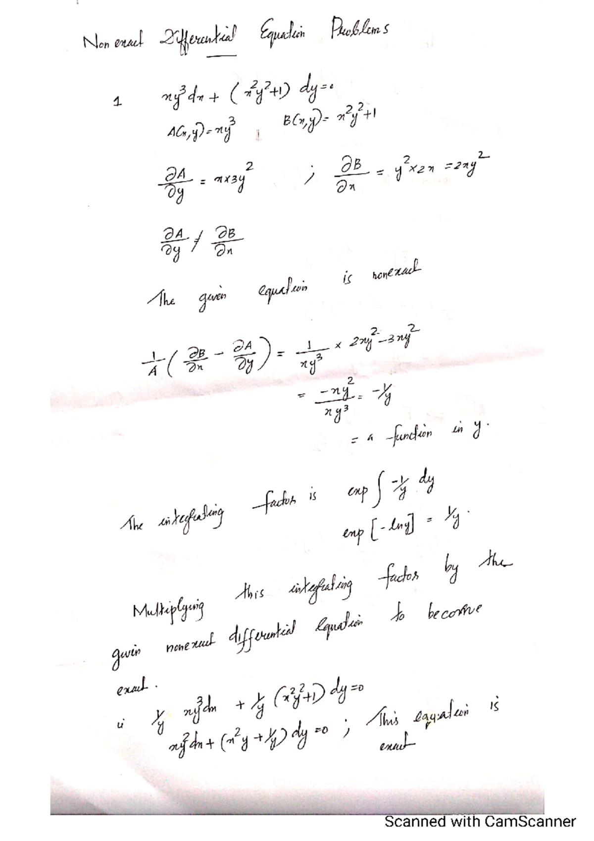 Ode4 - Very good lecture notes. - Ordinary Differential Equations - Studocu