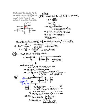 Thevenin Circuit Simplification for Electronics - ELE504 - Toronto Met ...