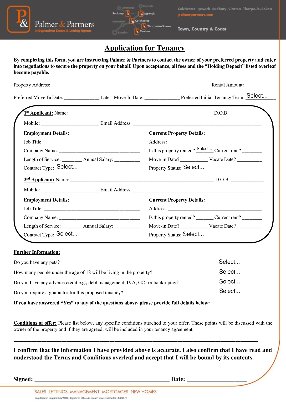 assignment of a secure tenancy