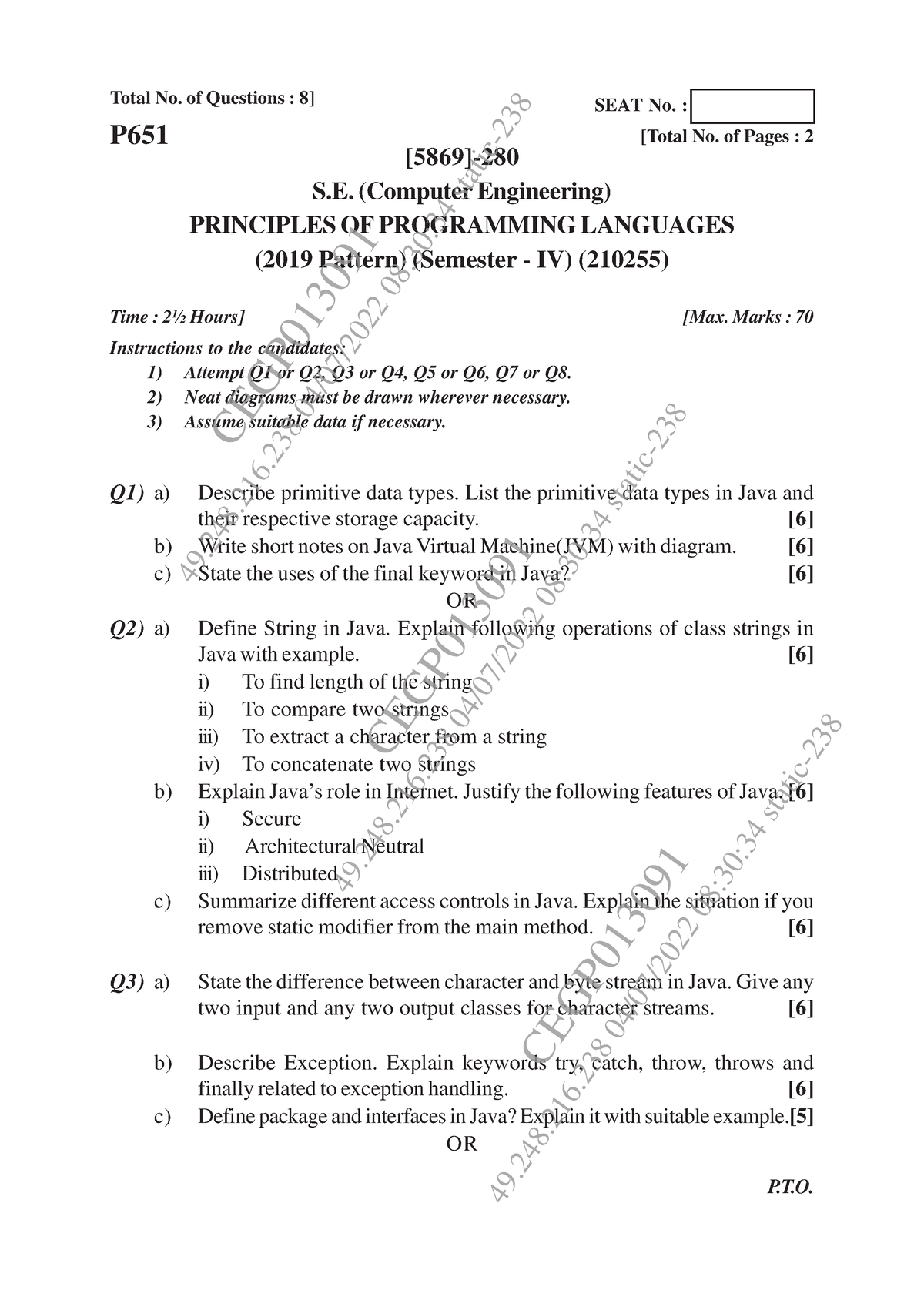 May Jun 2022-6 - Insem papers - [5869]-280 1 Total No. of Questions : 8 ...