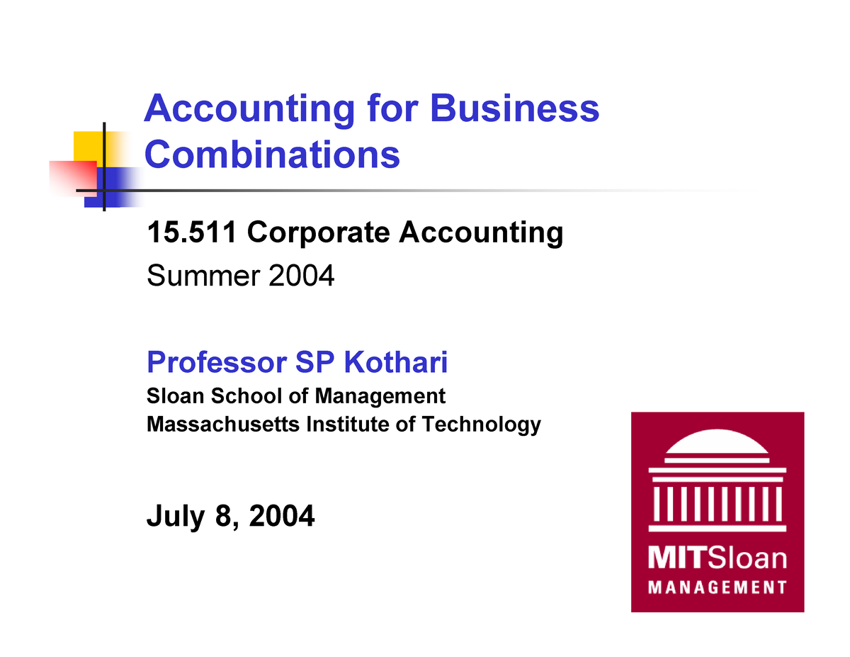 Chapter 14 Accounting For Business Combination - Accounting For ...