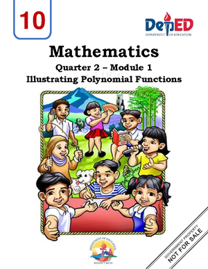 Module math 8 revised - mathematics 8 - Studocu