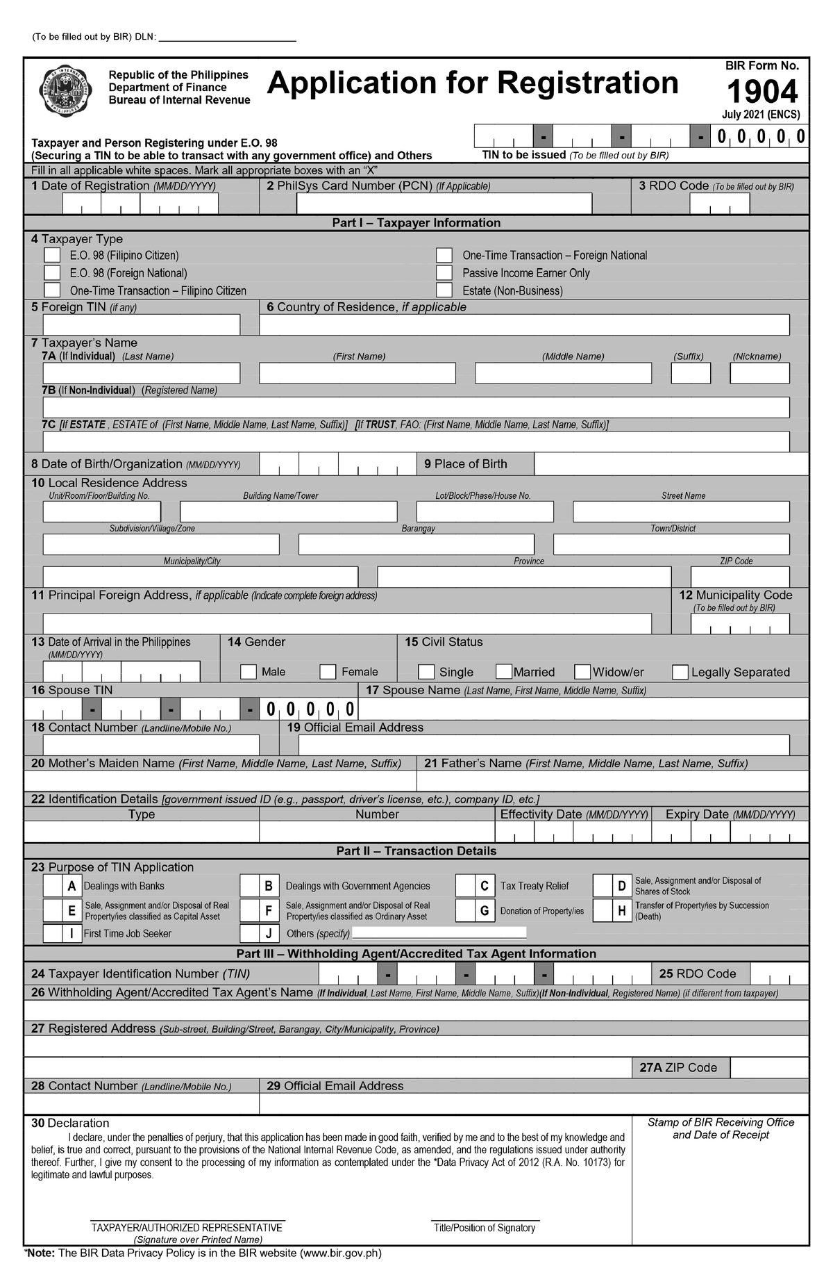 1904%20jul%202021%20encs%20for%20bir%20tin - (to Be Filled Out By Bir 