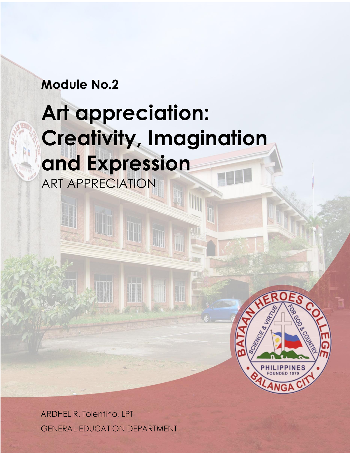 Art Appreciation Module 02 - Literary Appreciation - Studocu