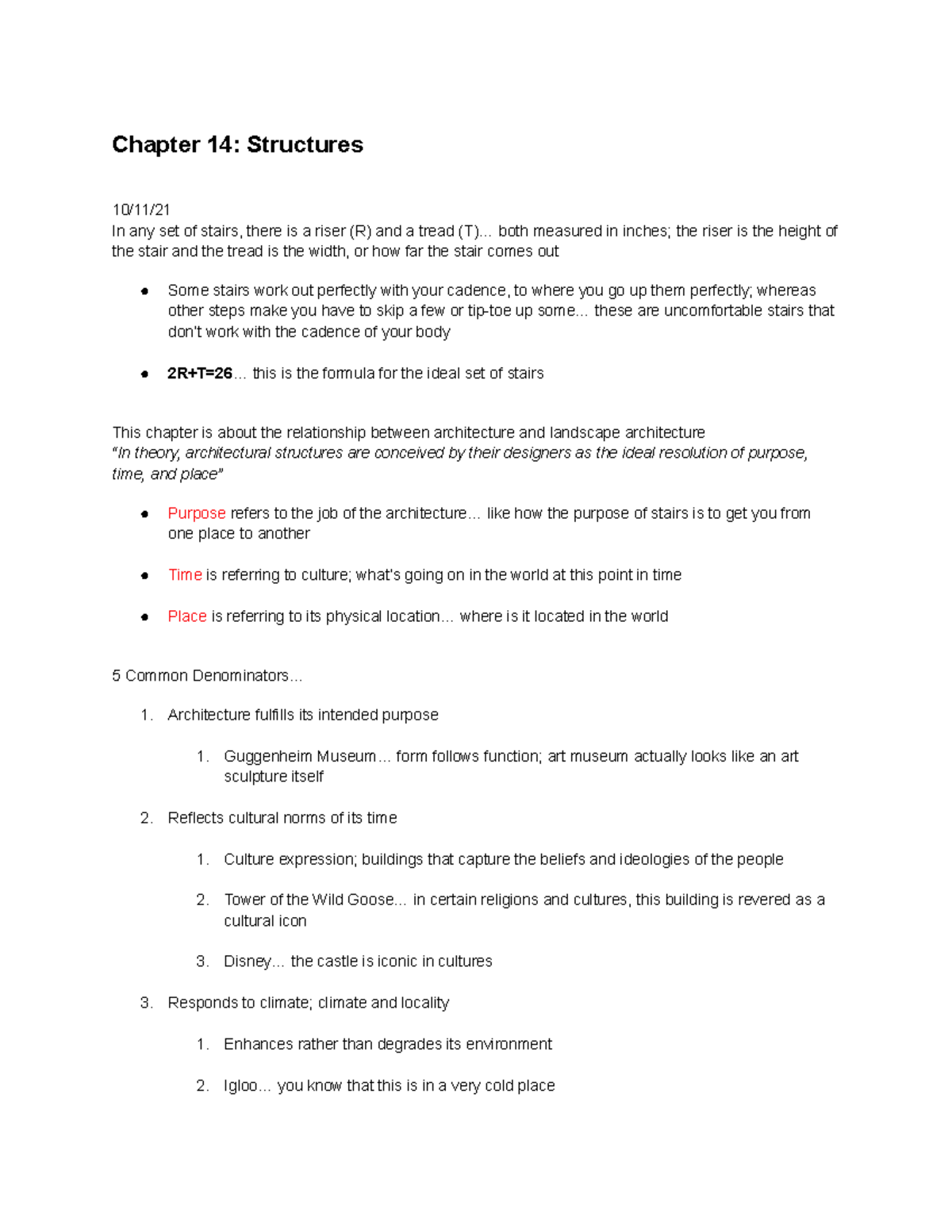 Chapter 14 Structures - Chapter 14: Structures 10/11/ In any set of ...