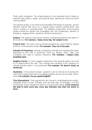 [Solved] Look at the example from the book Side by Side and look for 6 ...