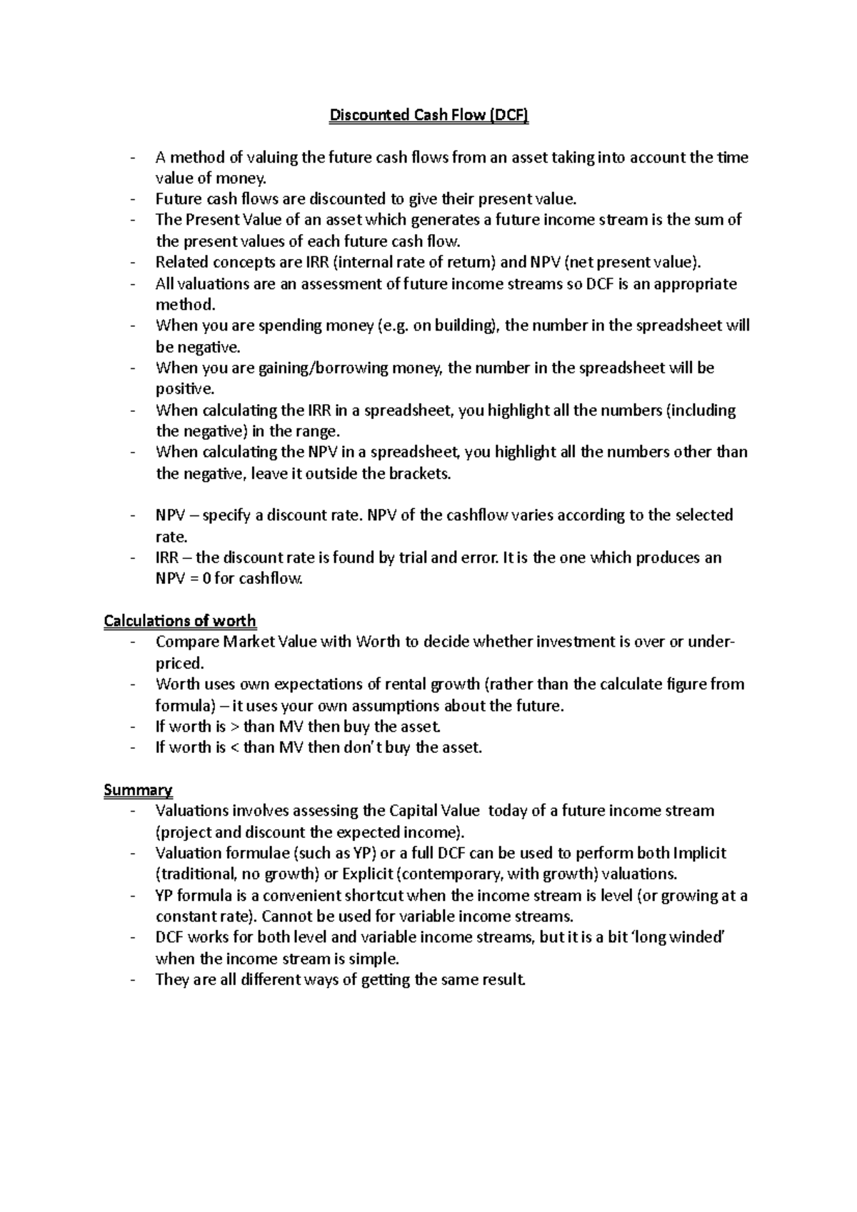 discounted-cash-flow-lecture-notes-1-discounted-cash-flow-dcf-a