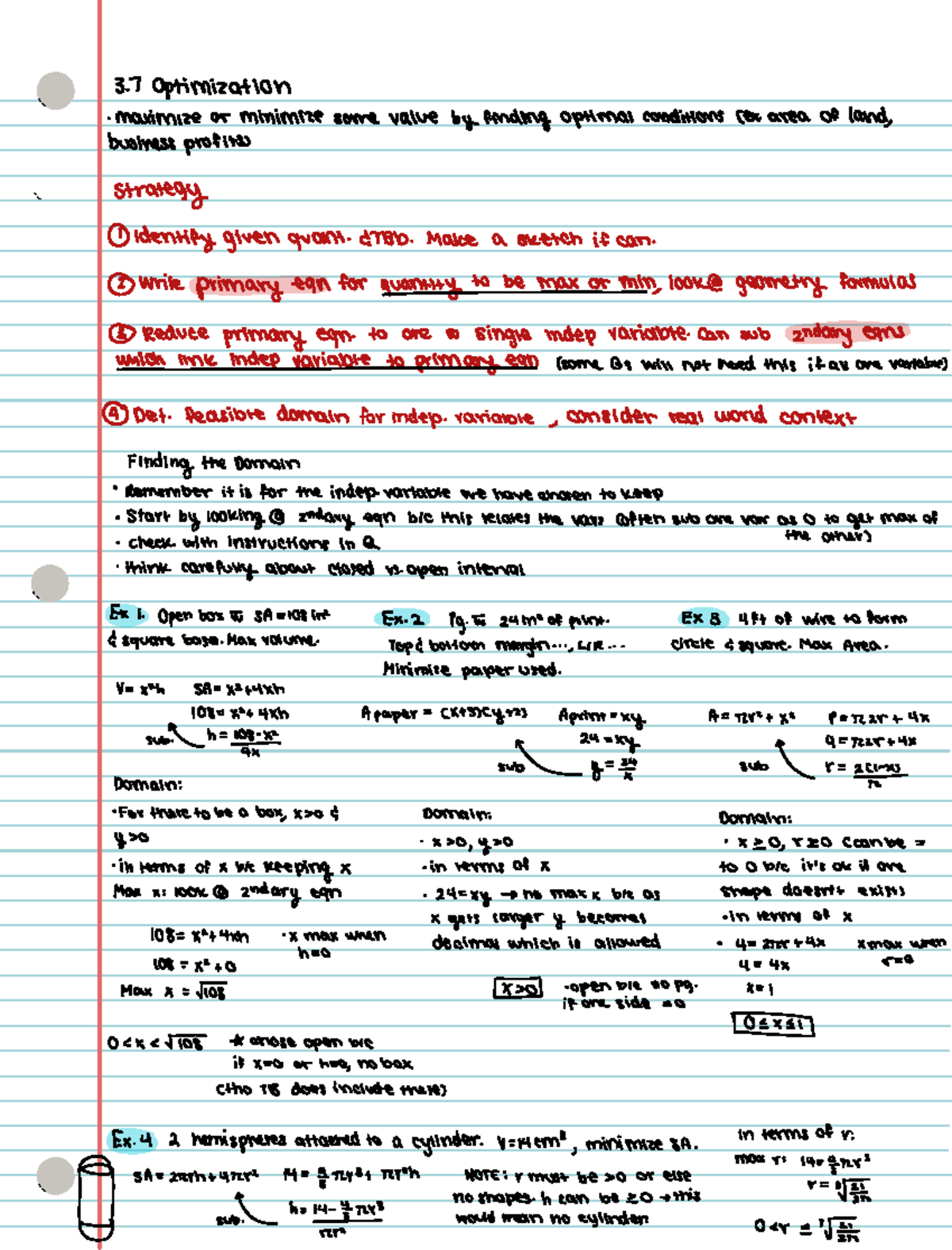 Optimization Steps - 3 Optimization maximize or minimize some value ...