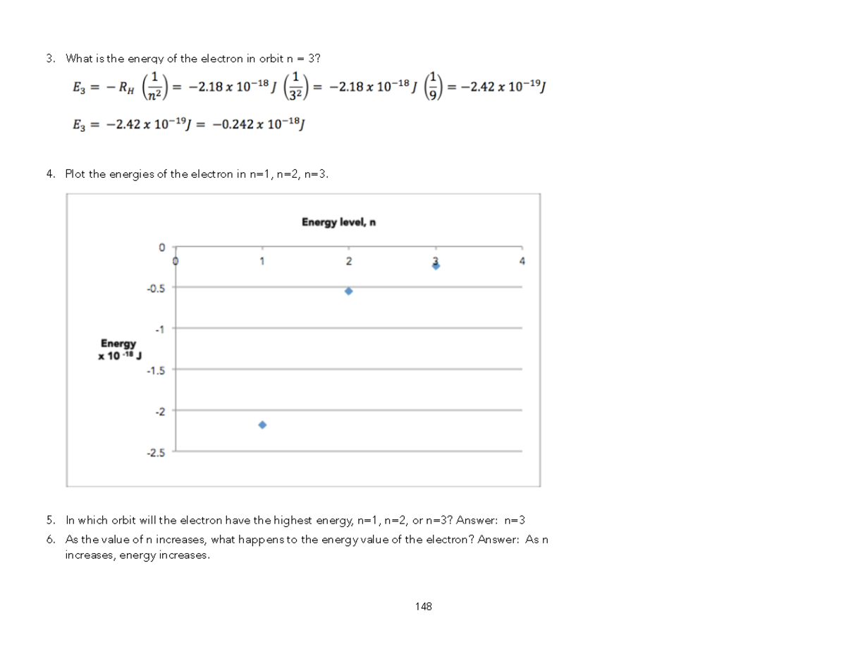 general-chemistry-i-14-what-is-the-energy-of-the-electron-in-orbit