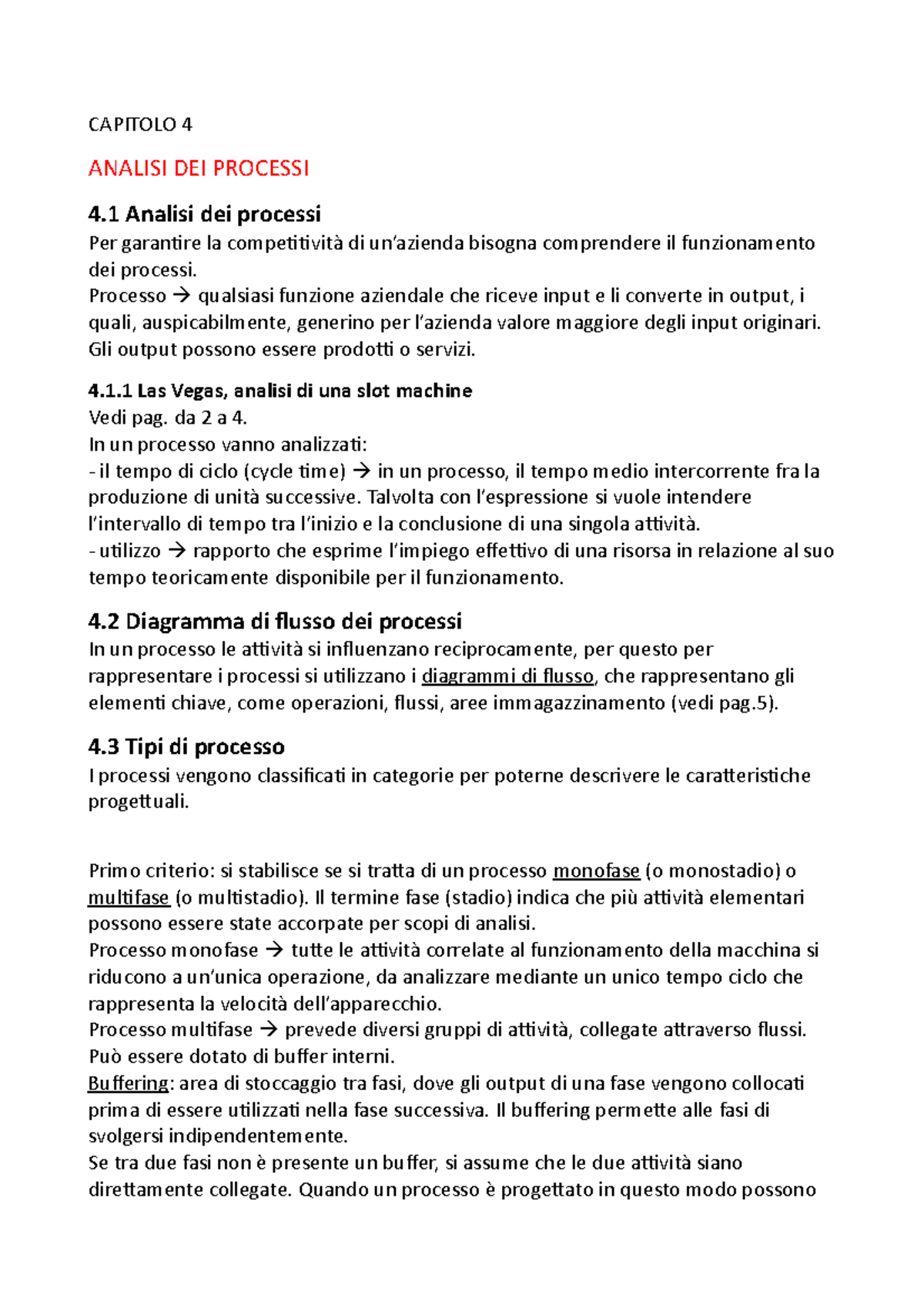 Capitolo 4 - Riassunto Economia e gestione delle imprese - CAPITOLO 4 ...