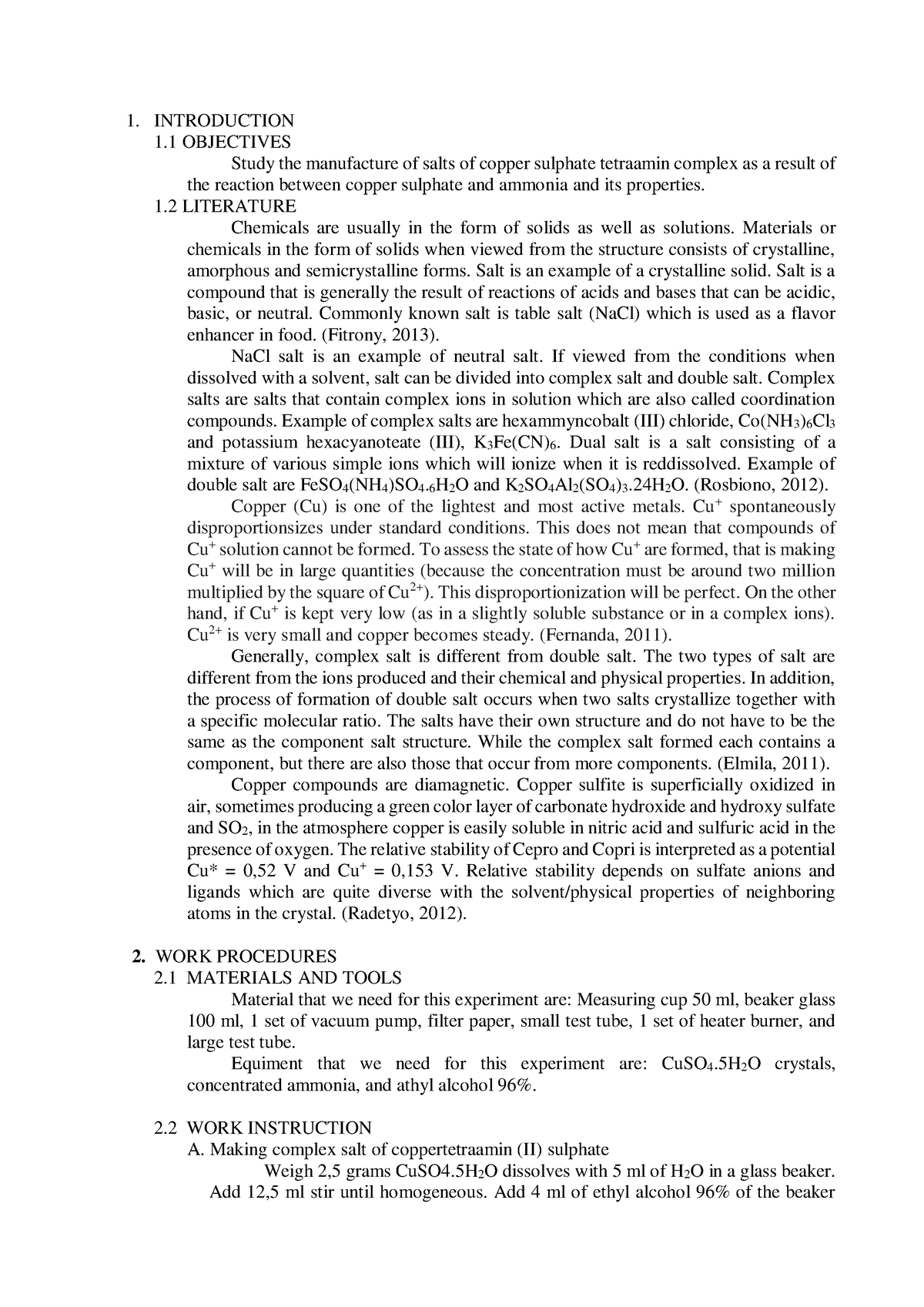 Materi Praktikum 9 - 1. INTRODUCTION 1 OBJECTIVES Study the manufacture ...