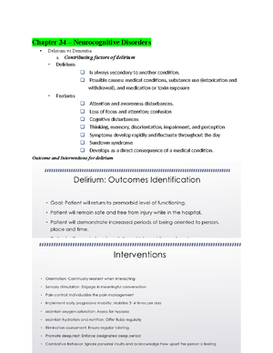 Psych study - Class lecture - Chapter 18 – Eating, & Feeding Disorder ...