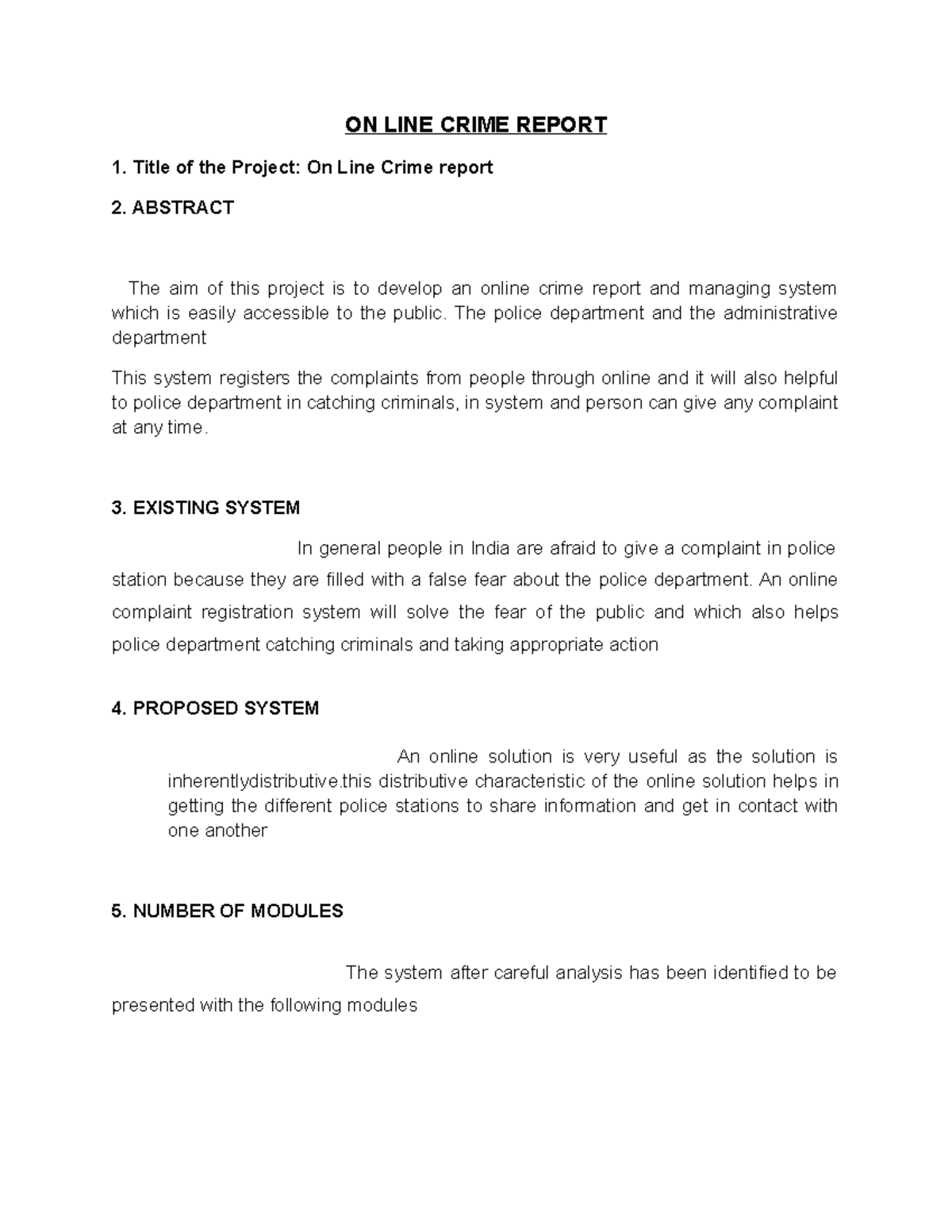 Golaurens Crime Report - vrdftpm