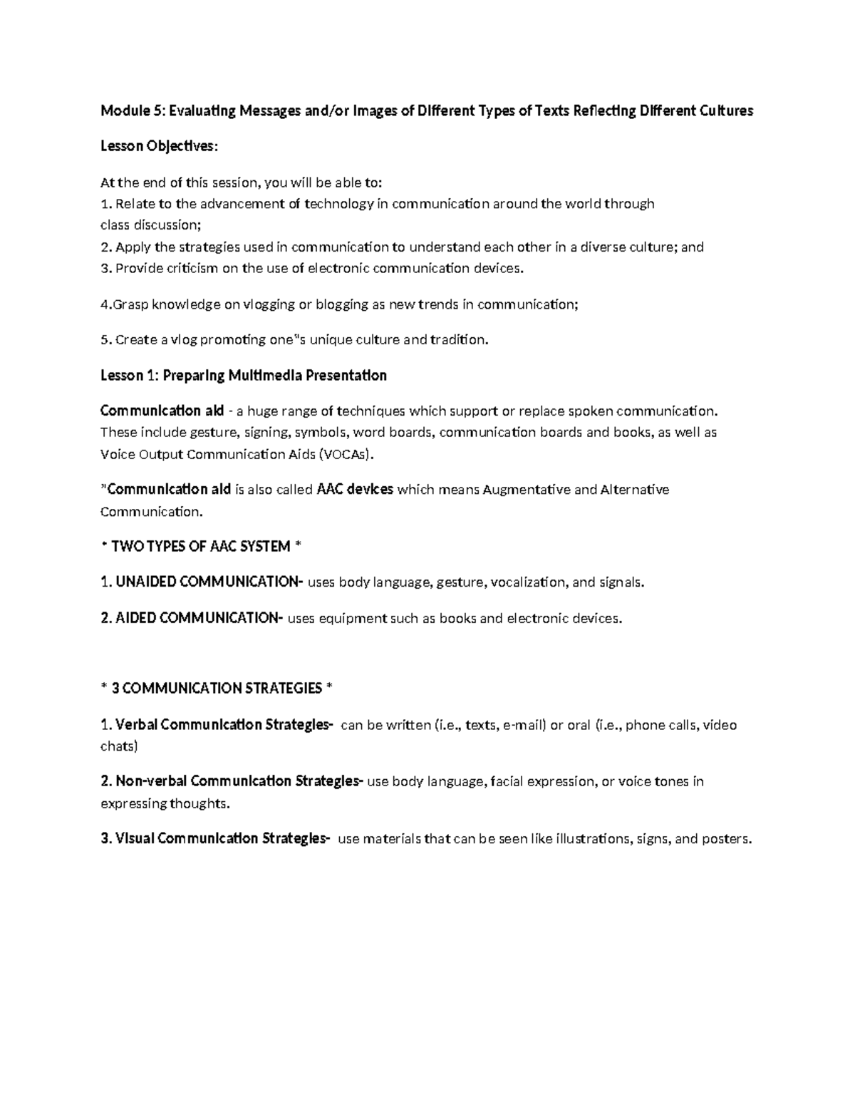 Ppt for gec. mod 5 - yeh - Module 5: Evaluating Messages and/or Images ...